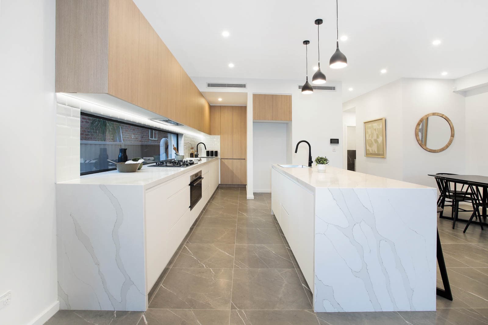 Dual Residence — kitchen