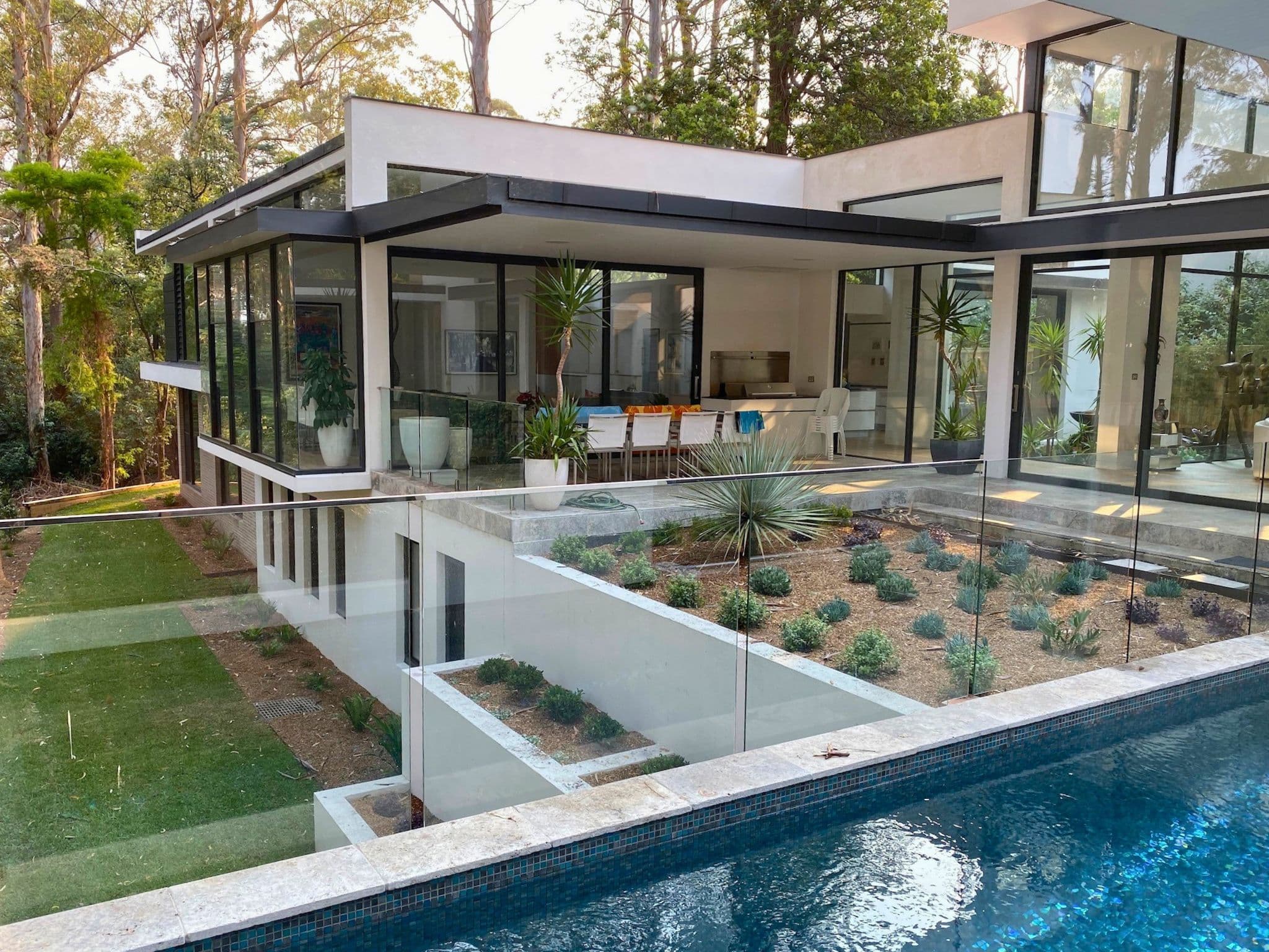 Upper North Shore Residence — pool and glazing